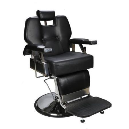 BarberPub All Purpose Hydraulic Recline Barber Chair (Black)