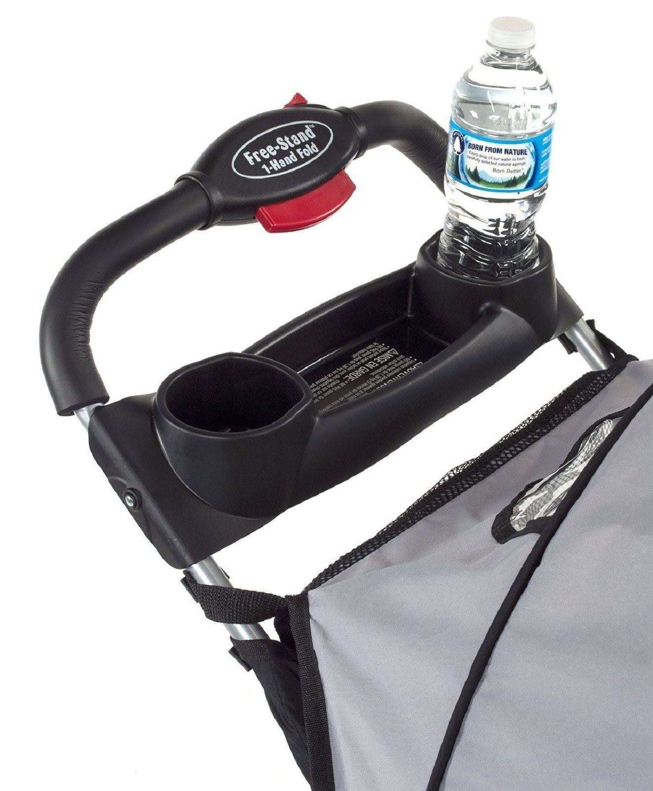 Kolcraft Cloud Plus Lightweight Stroller Slate - Image 4