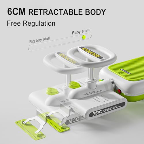 12V Electric Ride-On Car for Kids with Cleaning Fun | Go Kart | 3 in 1 Kids Electric Vehicle | Detachable Cleaner & LED Lights,Safe Toy for Ages 3-8, Indoor/Outdoor Use Safe & Educational Gift (Green) - Image 4