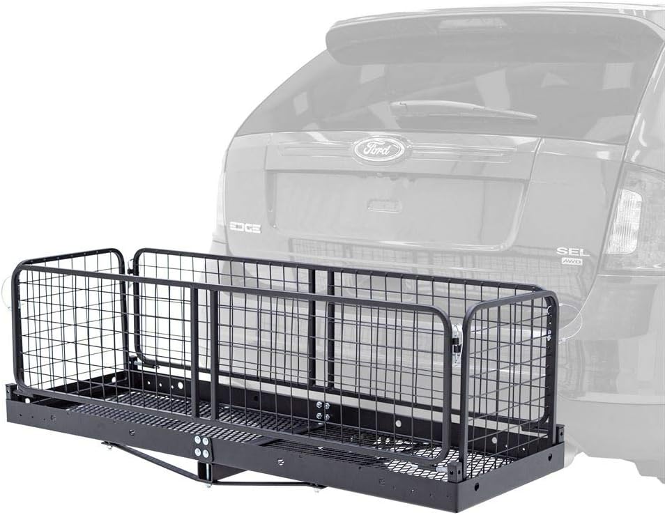 Apex CC-1223 Steel Cargo Carrier with Folding Sides